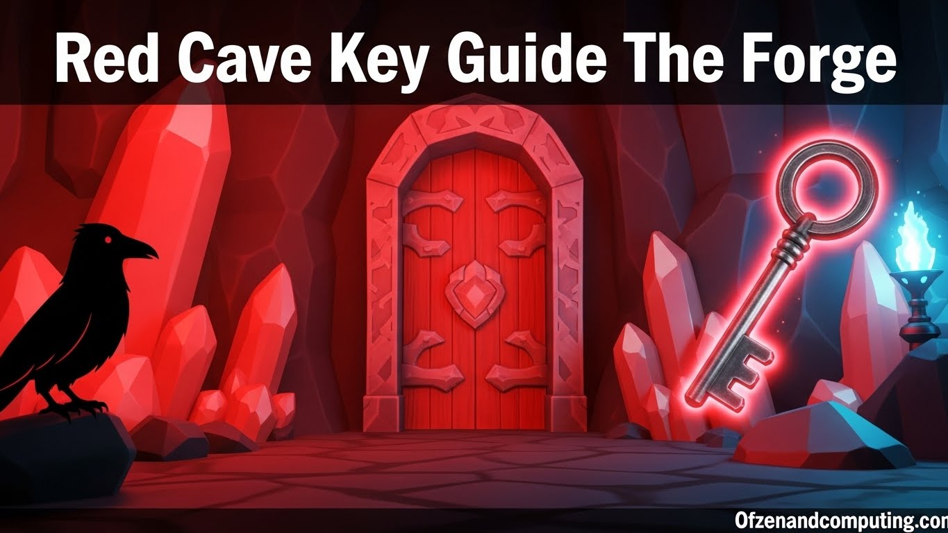 How to Get Red Cave Key The Forge