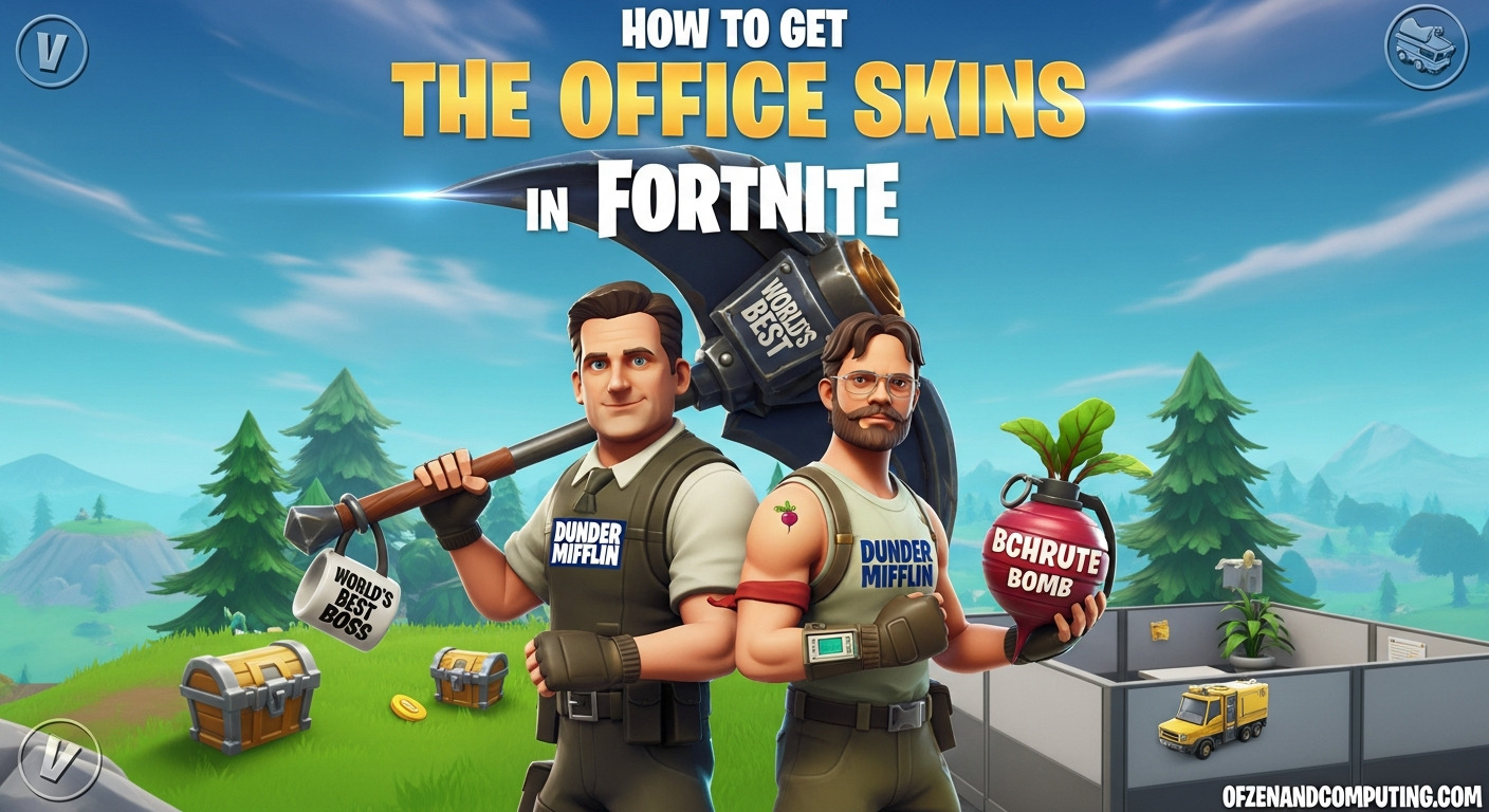 How to Get The Michael & Dwight Skins in Fortnite