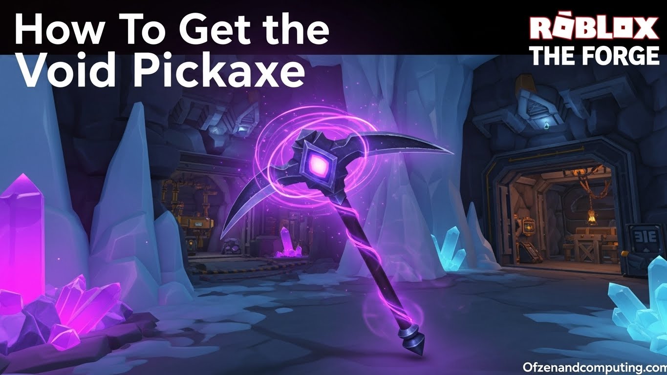 How to Get Void Pickaxe Fast The Forge