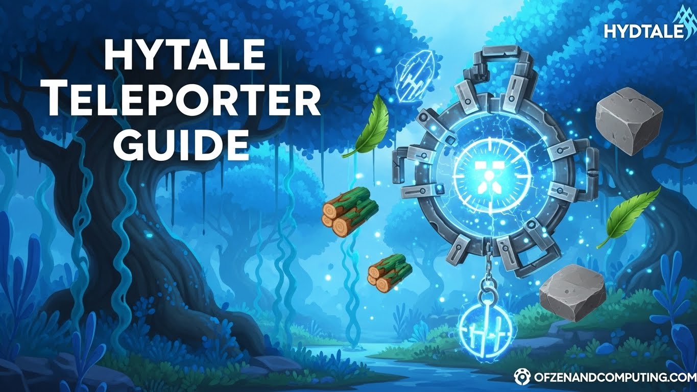 How to Make Teleporter in Hytale