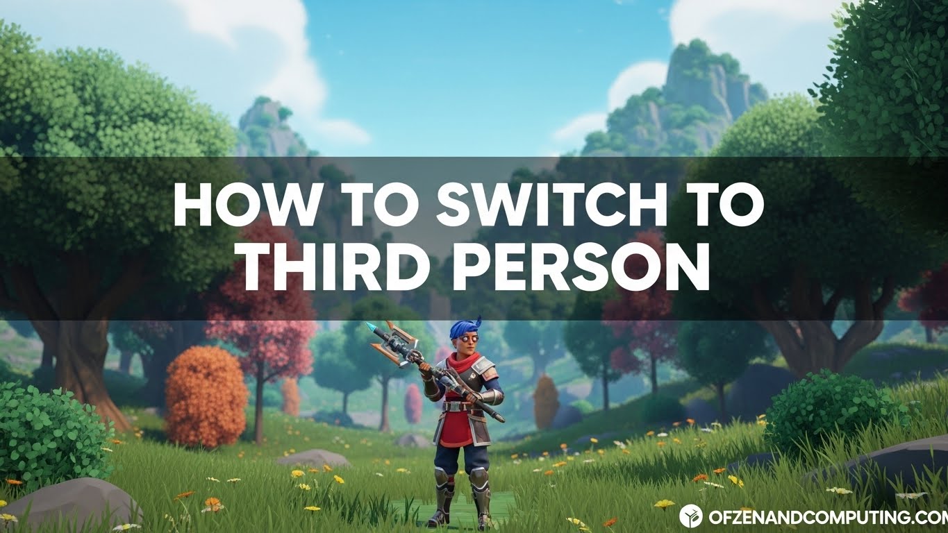 How to Switch to Third Person