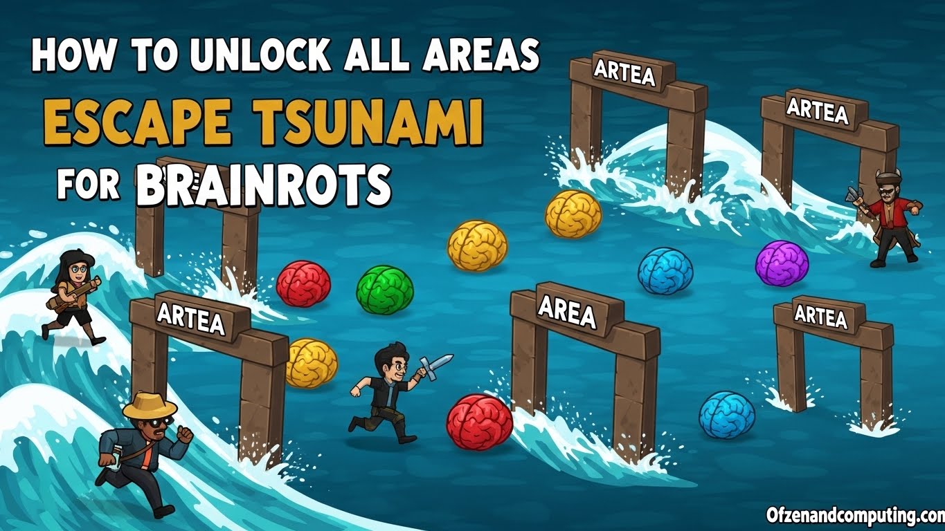 How to Unlock All Areas Escape Tsunami Brainrots