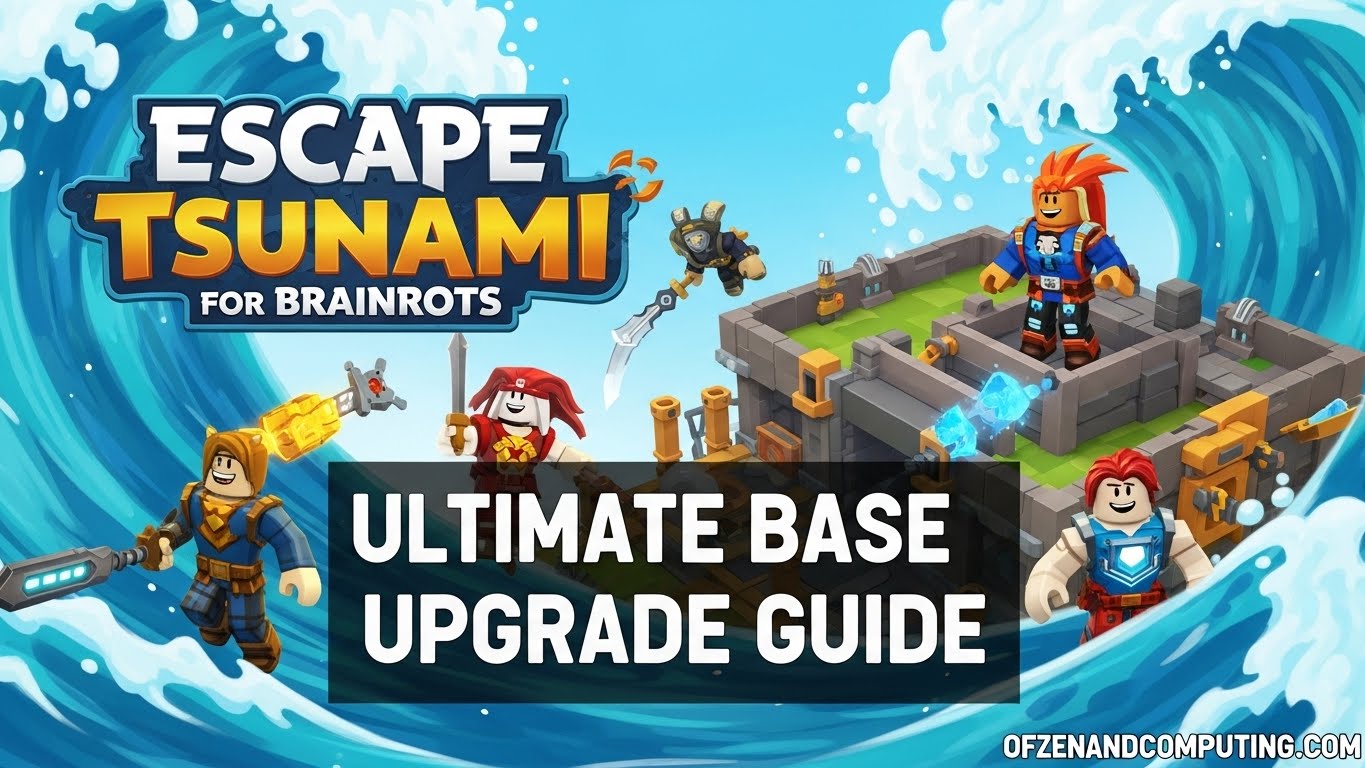 How to Upgrade Base & Slots Escape Tsunami