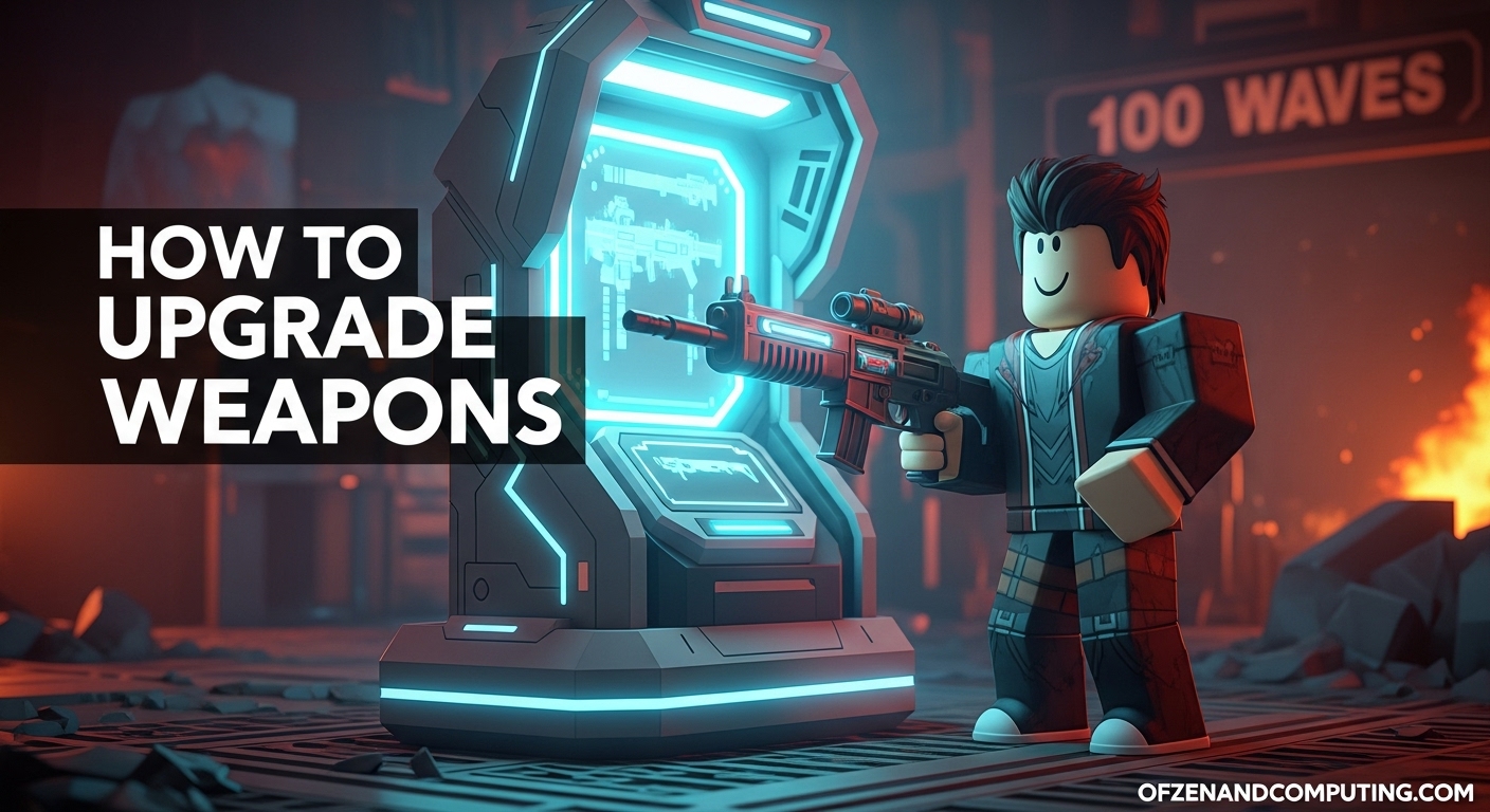 How to Upgrade Weapons