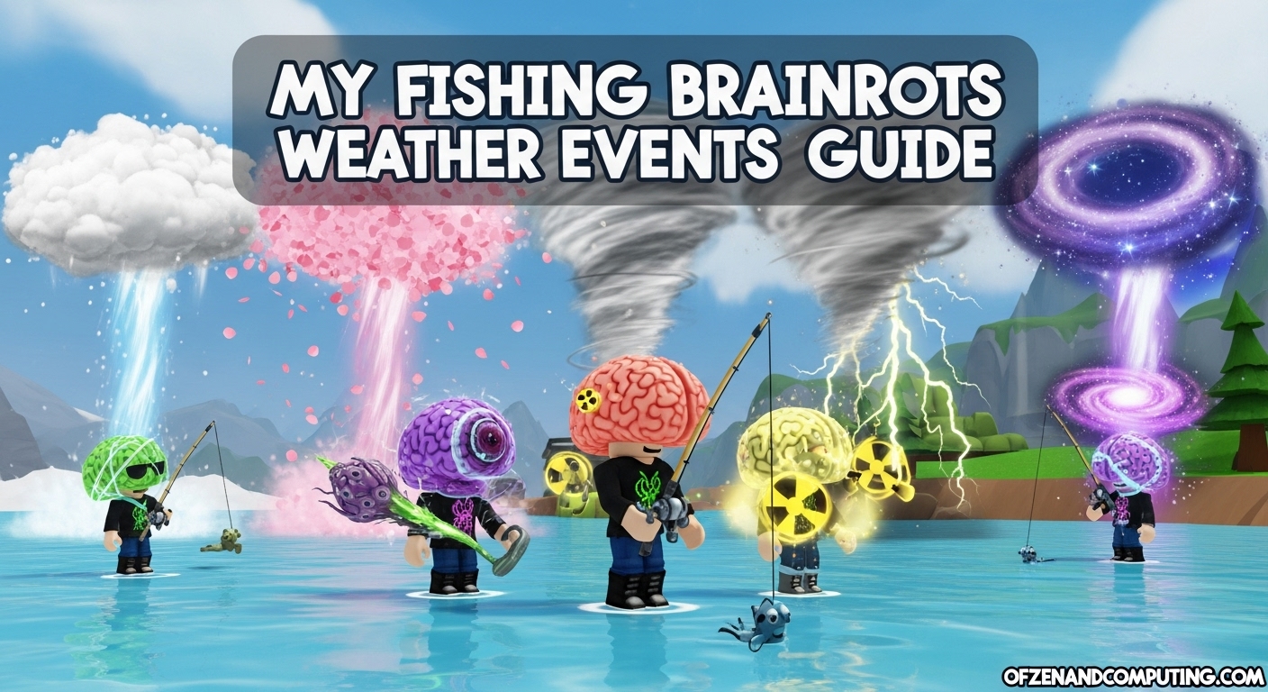 My Fishing Brainrots Weather Events Guide