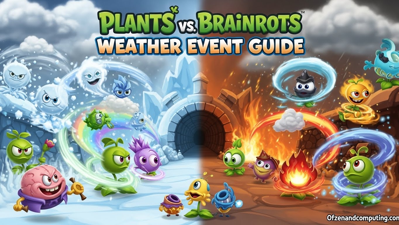 Plants vs Brainrots Weather Event Guide