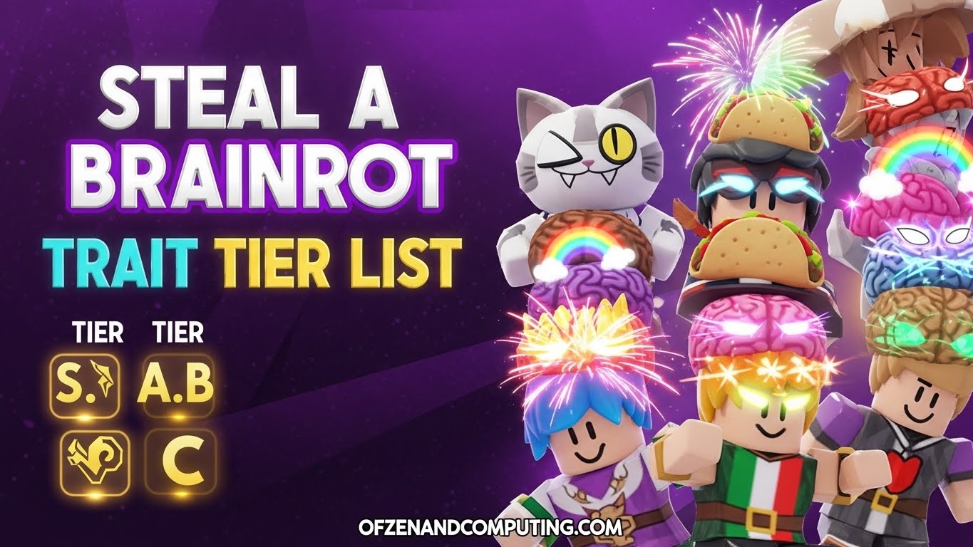 Steal a Brainrot Trait Tier List