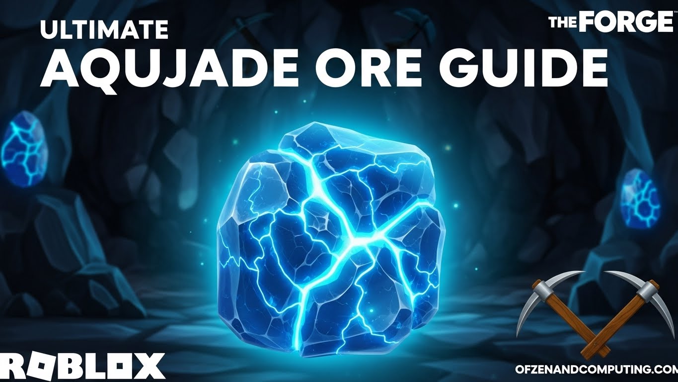 The Forge Aqujade Ore Guide