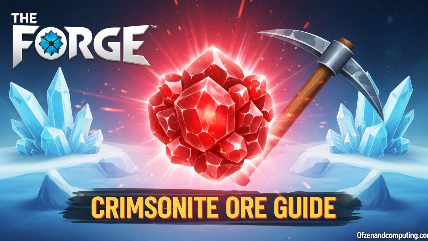 The Forge Crimsonite Ore Guide