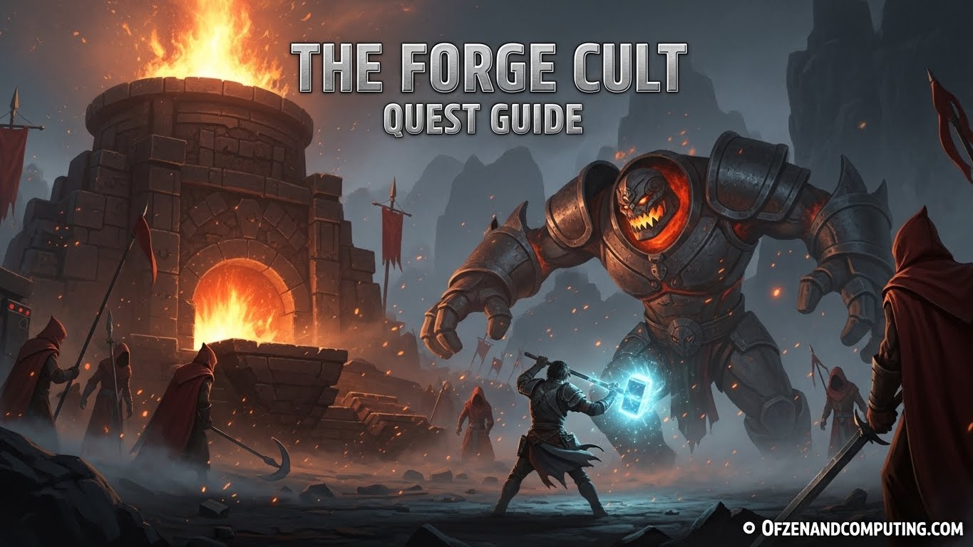 The Forge Cult Quest Guide