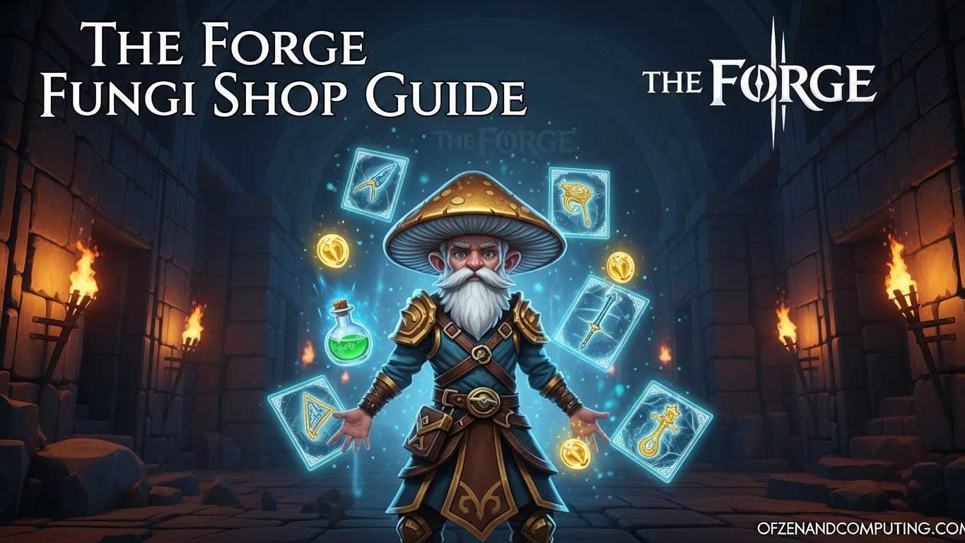 The Forge Fungi Shop Guide