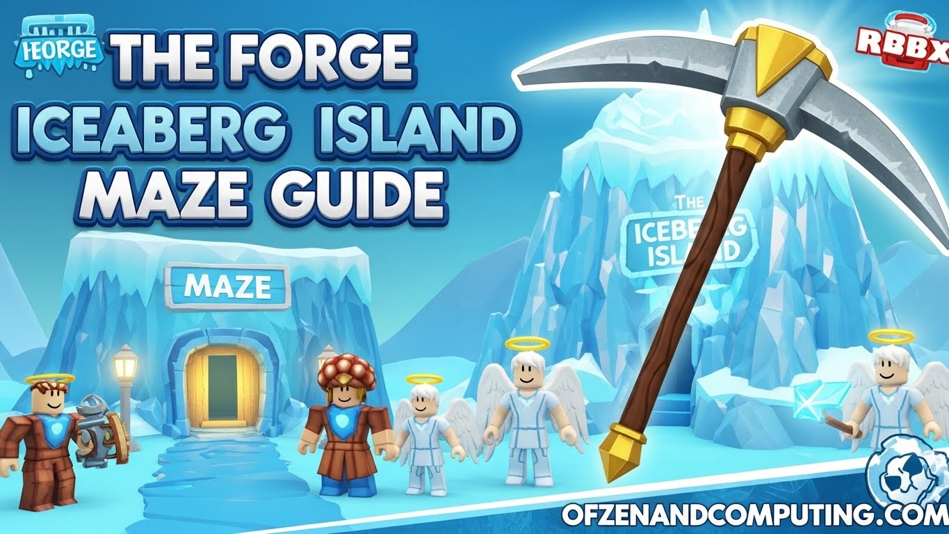 The Forge Iceberg Island Maze Guide
