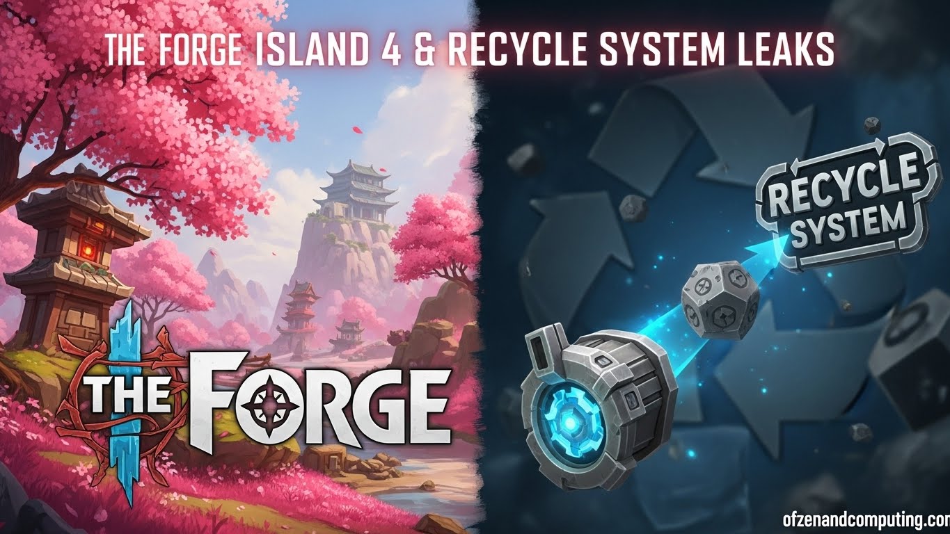 The Forge Island 4 & Recycle System