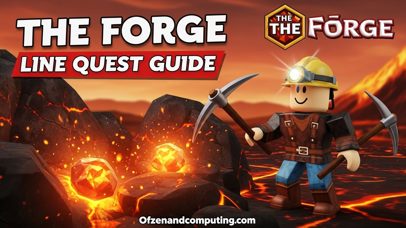 The Forge Line Quest Guide