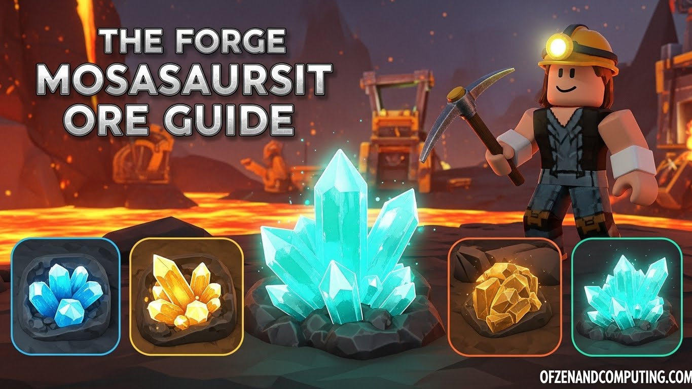 The Forge Mosasaursit Ore Guide
