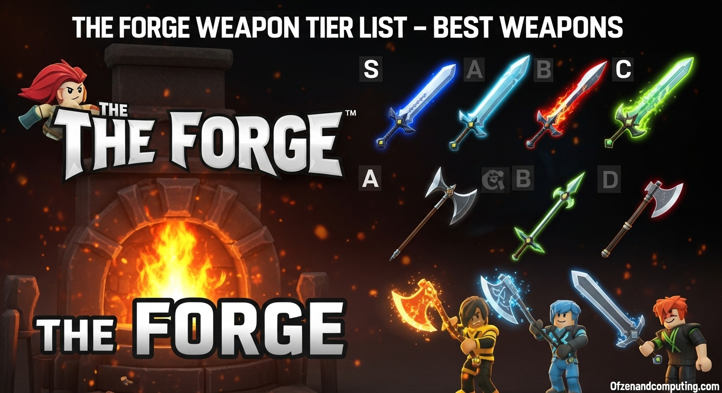 The Forge Weapon Tier List