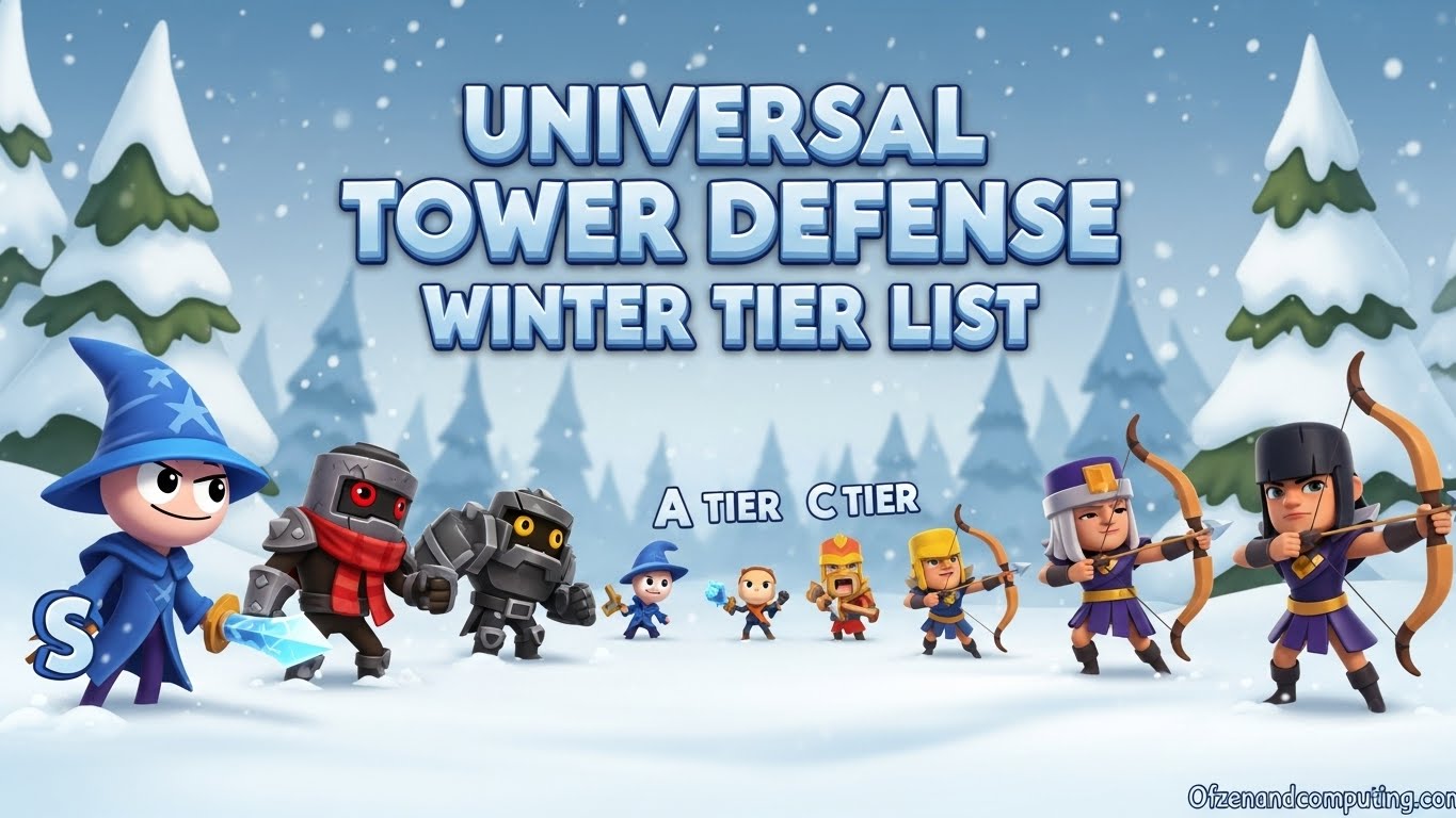 Universal Tower Defense Winter Tier List