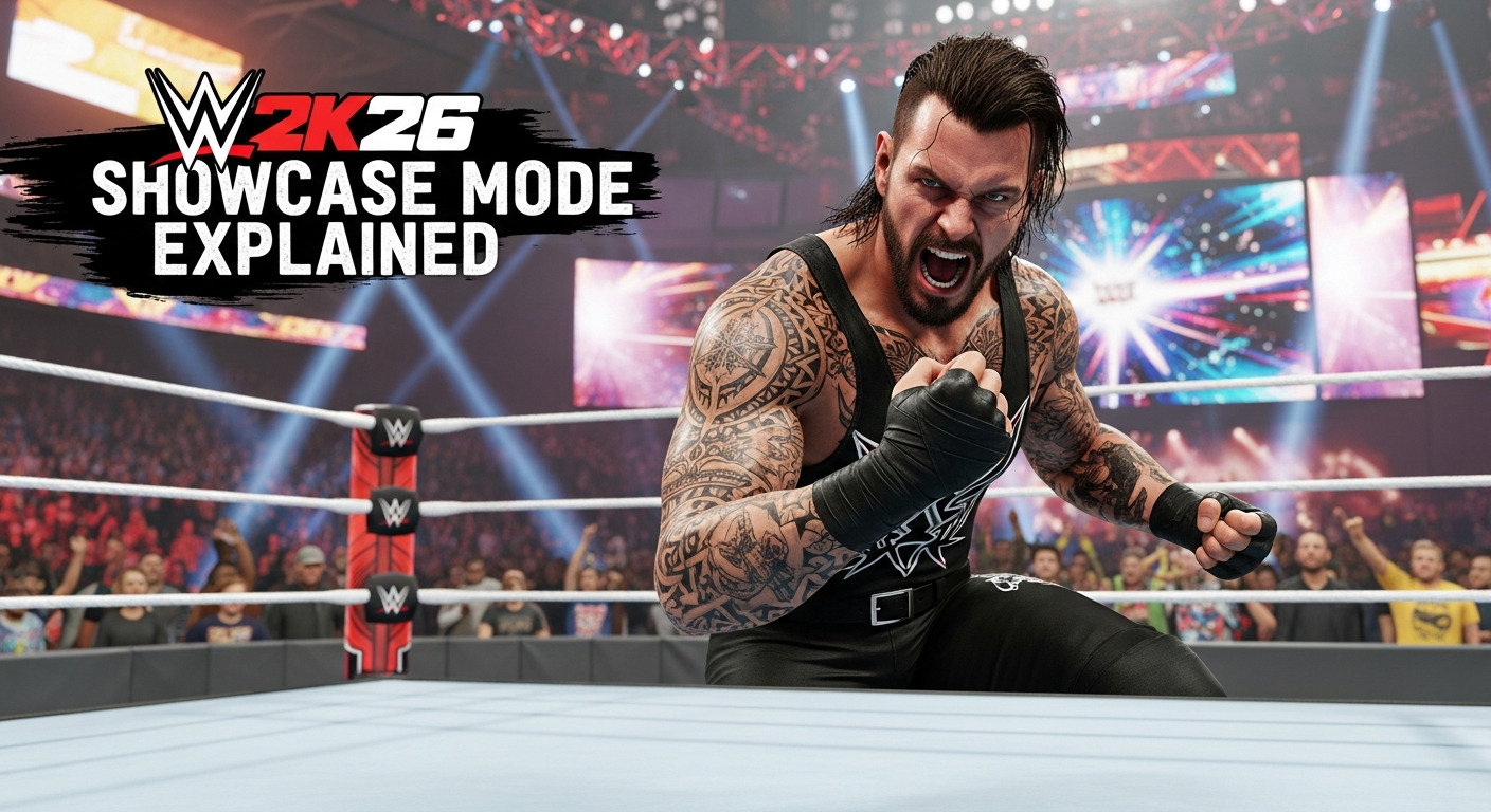 WWE 2K26 Showcase Mode Explained