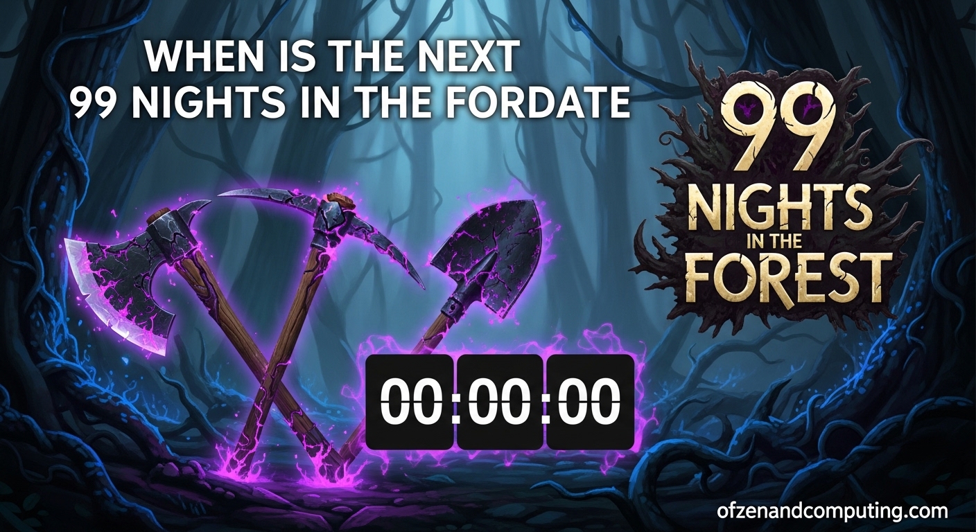 When is The Next 99 Nights in the Forest Update