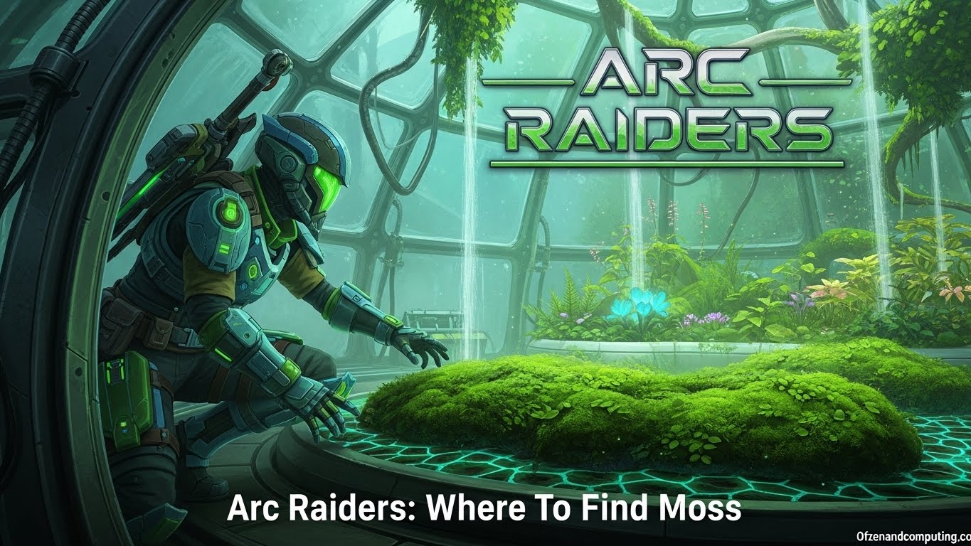 Where To Find Moss in Arc Raiders