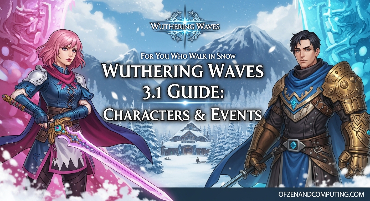 Wuthering Waves 3.1 Characters, Banners & Events