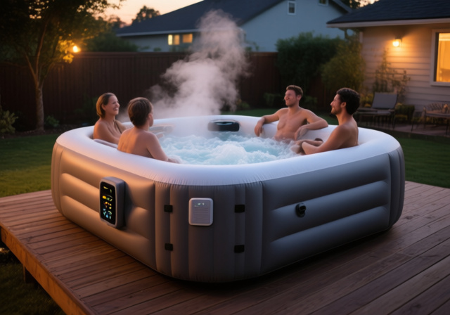 Best Inflatable Hot Tubs [cy]: 8 Models Tested & Compared - ofzenandcomputing