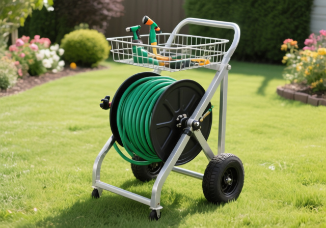 Best Hose Reel Carts with Storage: 10 Top Picks for Tangle-Free Gardening - ofzenandcomputing
