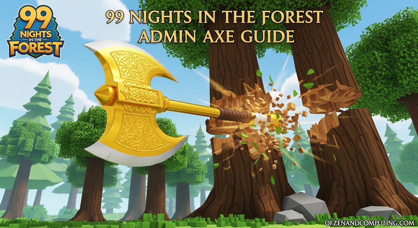 99 Nights in the Forest Admin Axe Guide