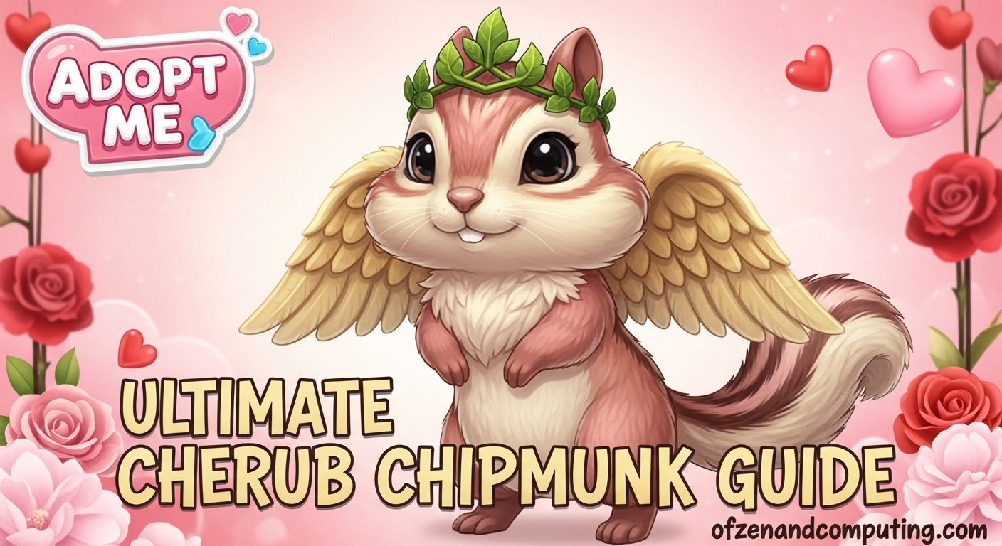 Adopt Me Cherub Chipmunk Guide
