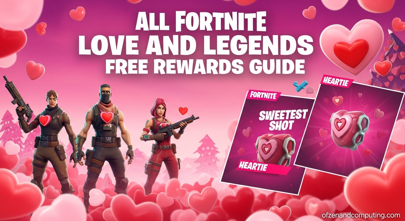 All Fortnite Love and Legends Event Free Rewards