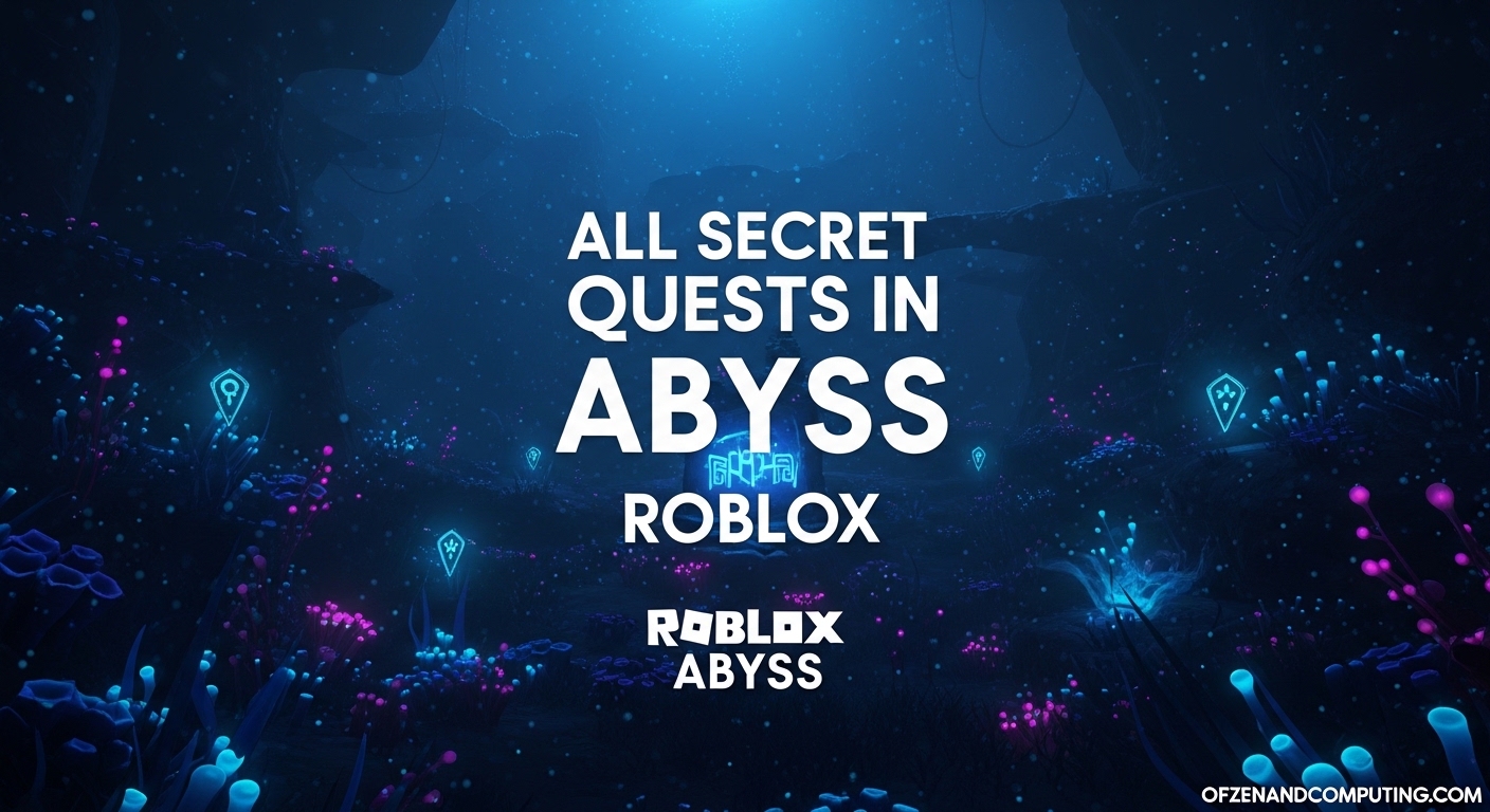 All Hidden Quests Abyss Roblox