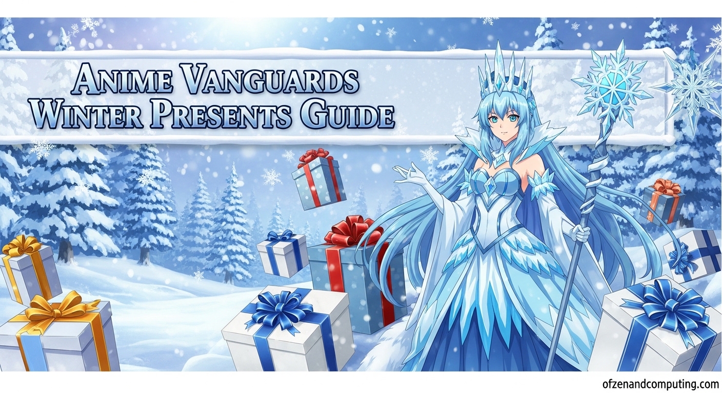Anime Vanguards Winter Presents Guide