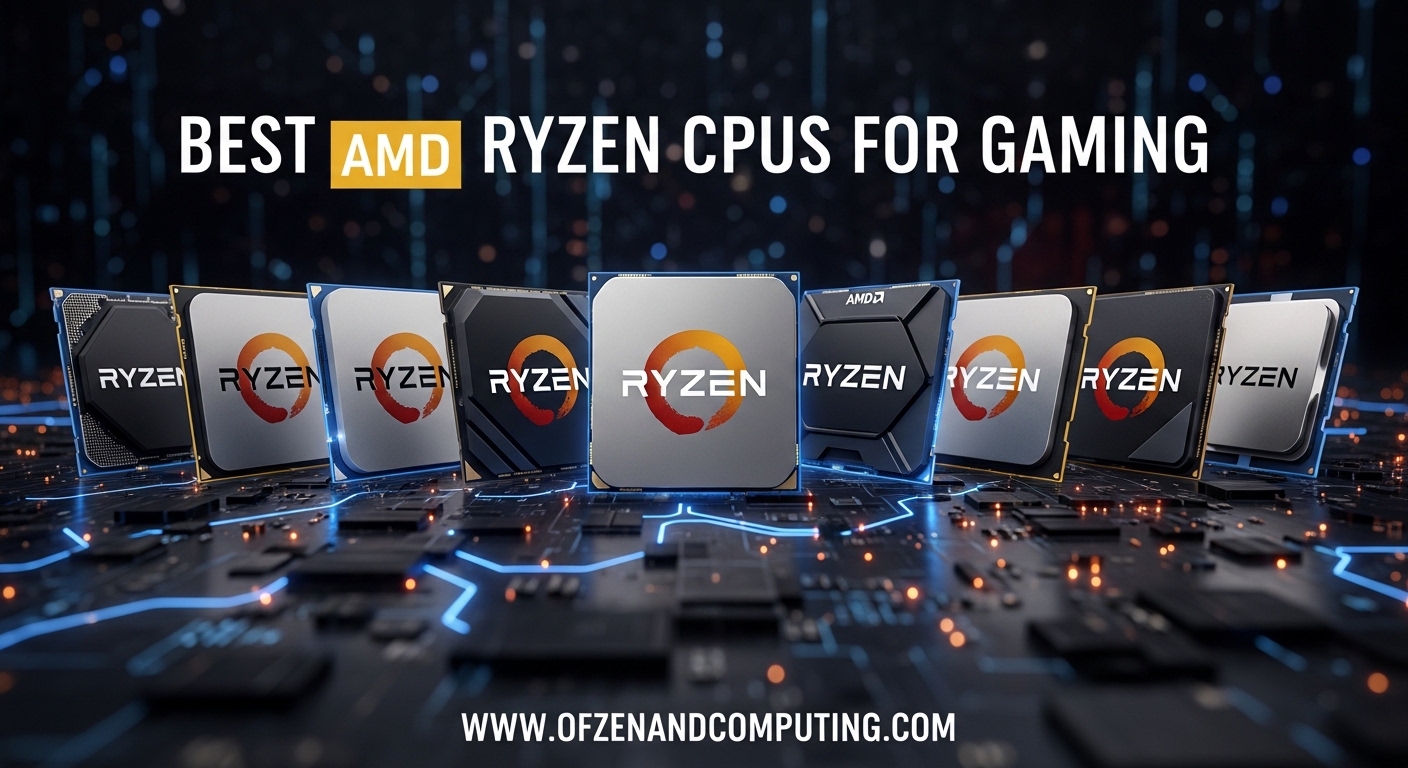 Best AMD Ryzen CPUs for Gaming