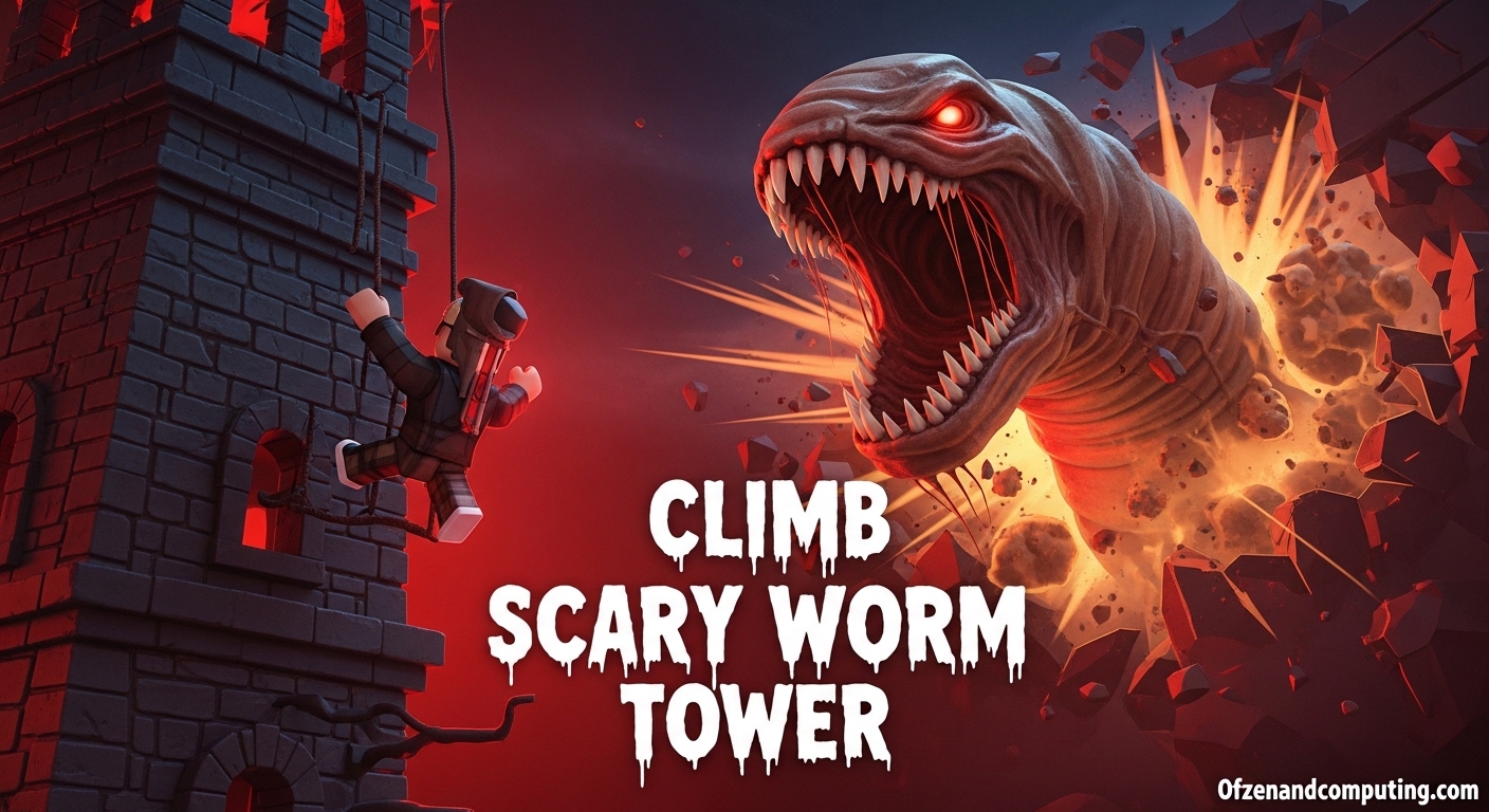 Climb Scary Worm Tower