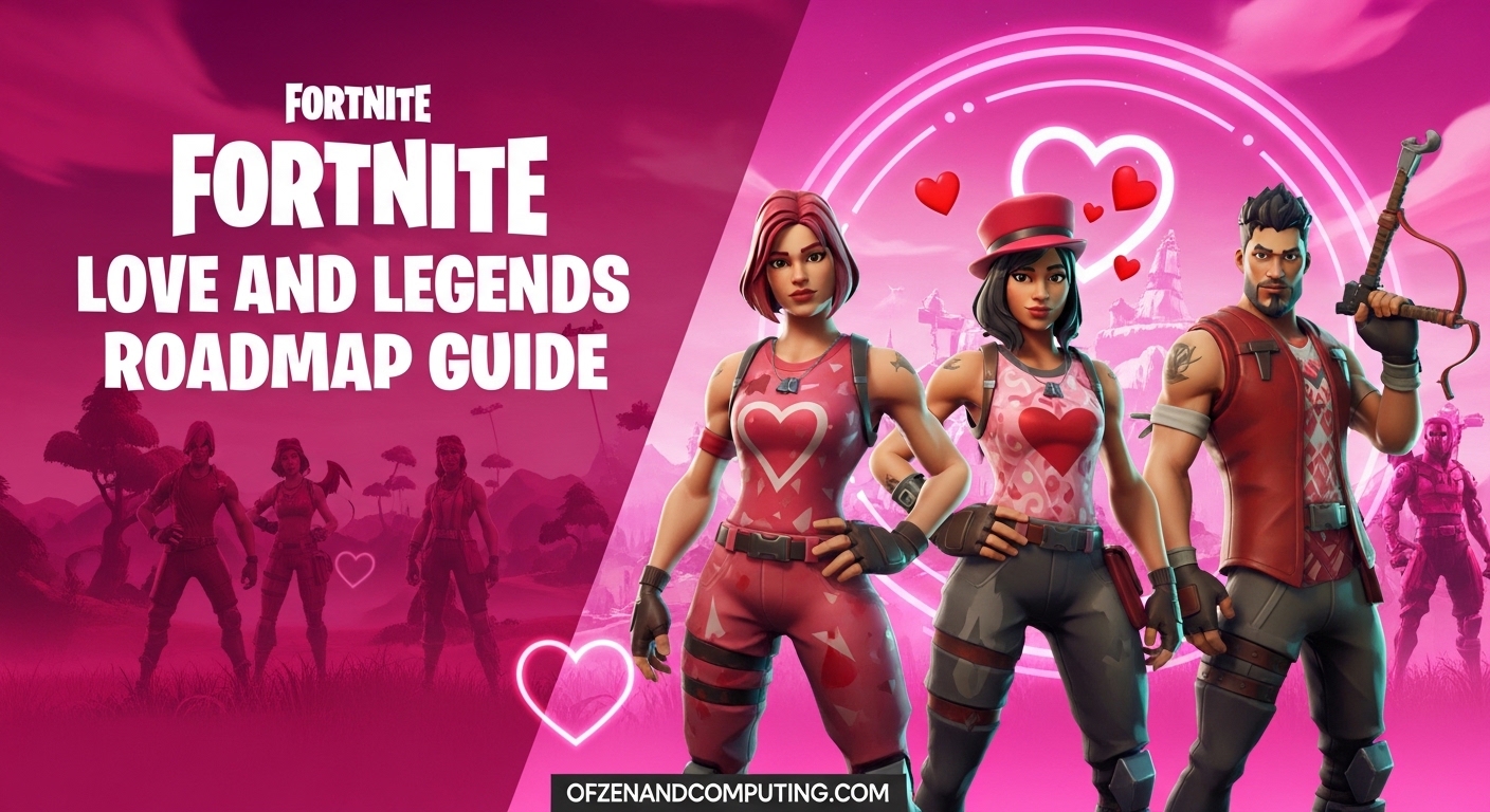 Fortnite Love and Legends Roadmap