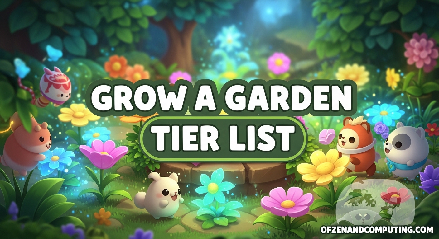 Grow a Garden Tier List