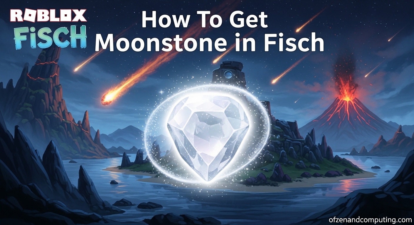 How To Get Moonstone in Fisch