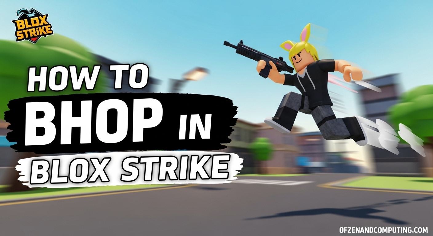How to BHop in Blox Strike