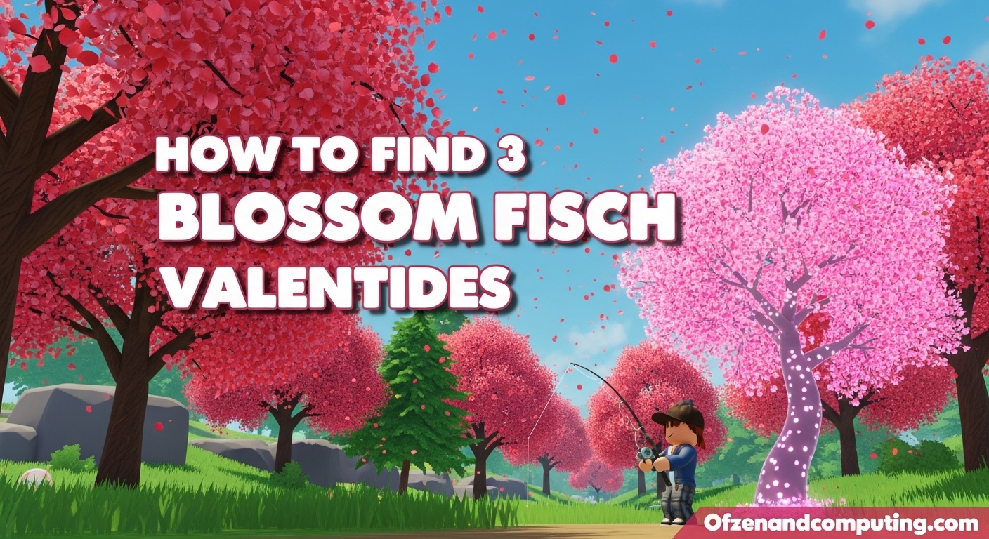 How to Find 3 Blossom In Fisch Valentides Event