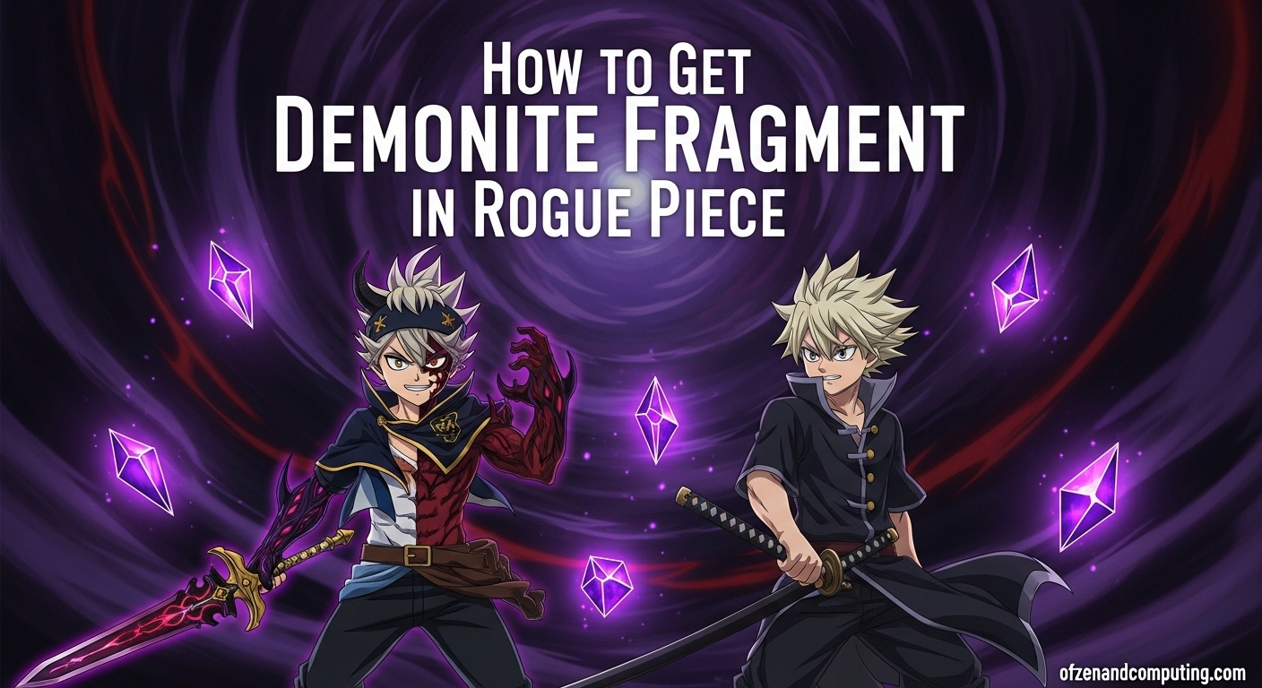How to Get Demonite Fragment in Rogue Piece