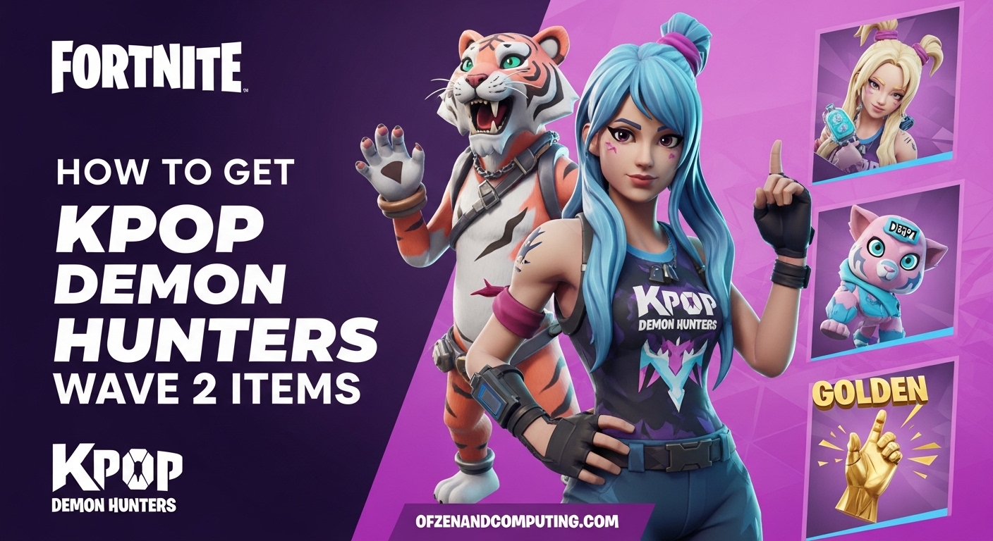 How to Get Kpop Demon Hunters Skins in Fortnite
