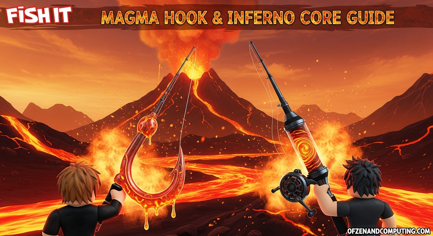How to Get Magma Hook and Inferno Core Rod Skins in Fish It