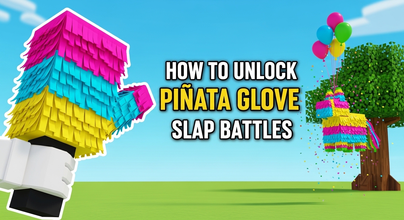 How to Unlock Piñata Glove Slap Battles