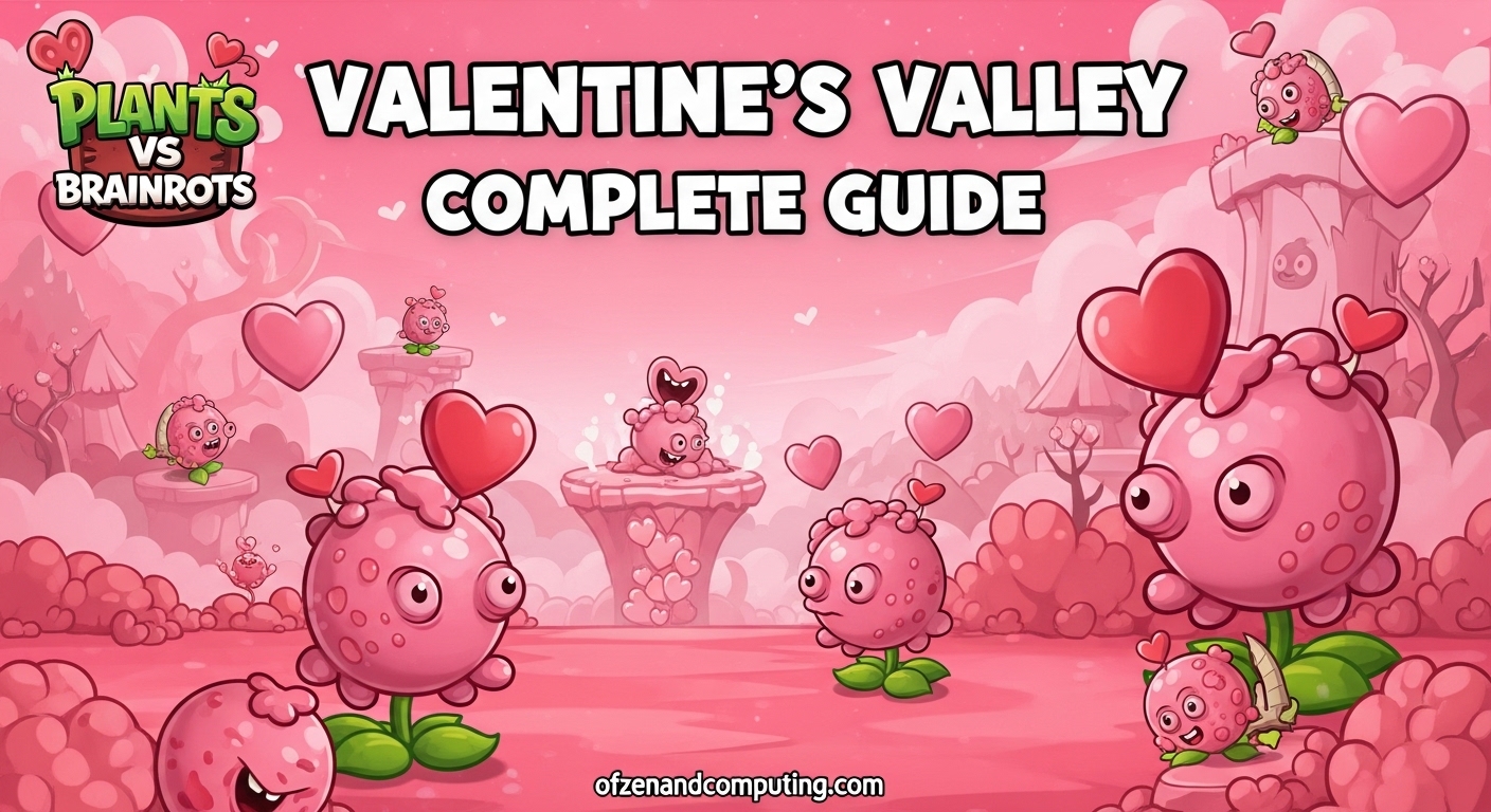 How to Unlock Valentine's Valley in Plants vs Brainrots