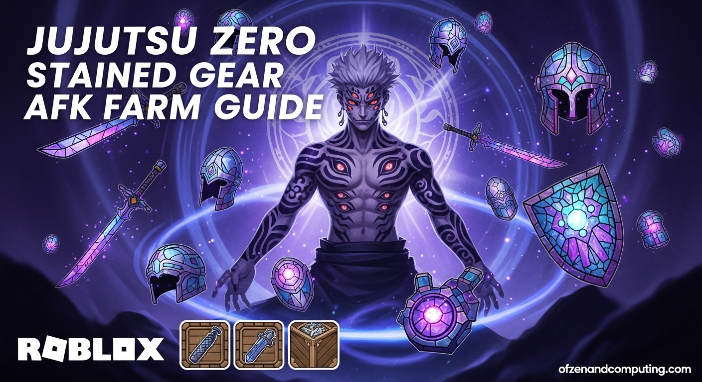 Jujutsu Zero Stained Gear Farming Guide