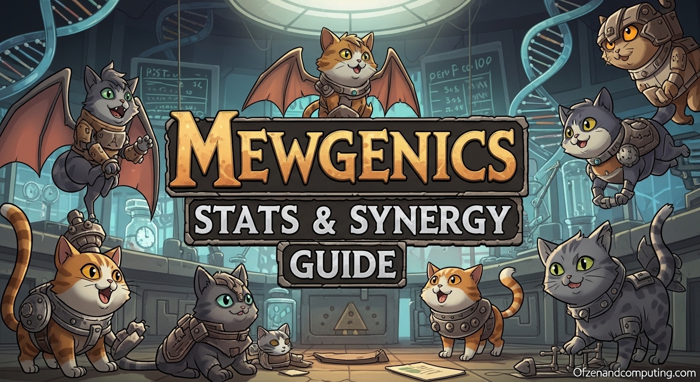 Mewgenics Stats & Synergy Guide
