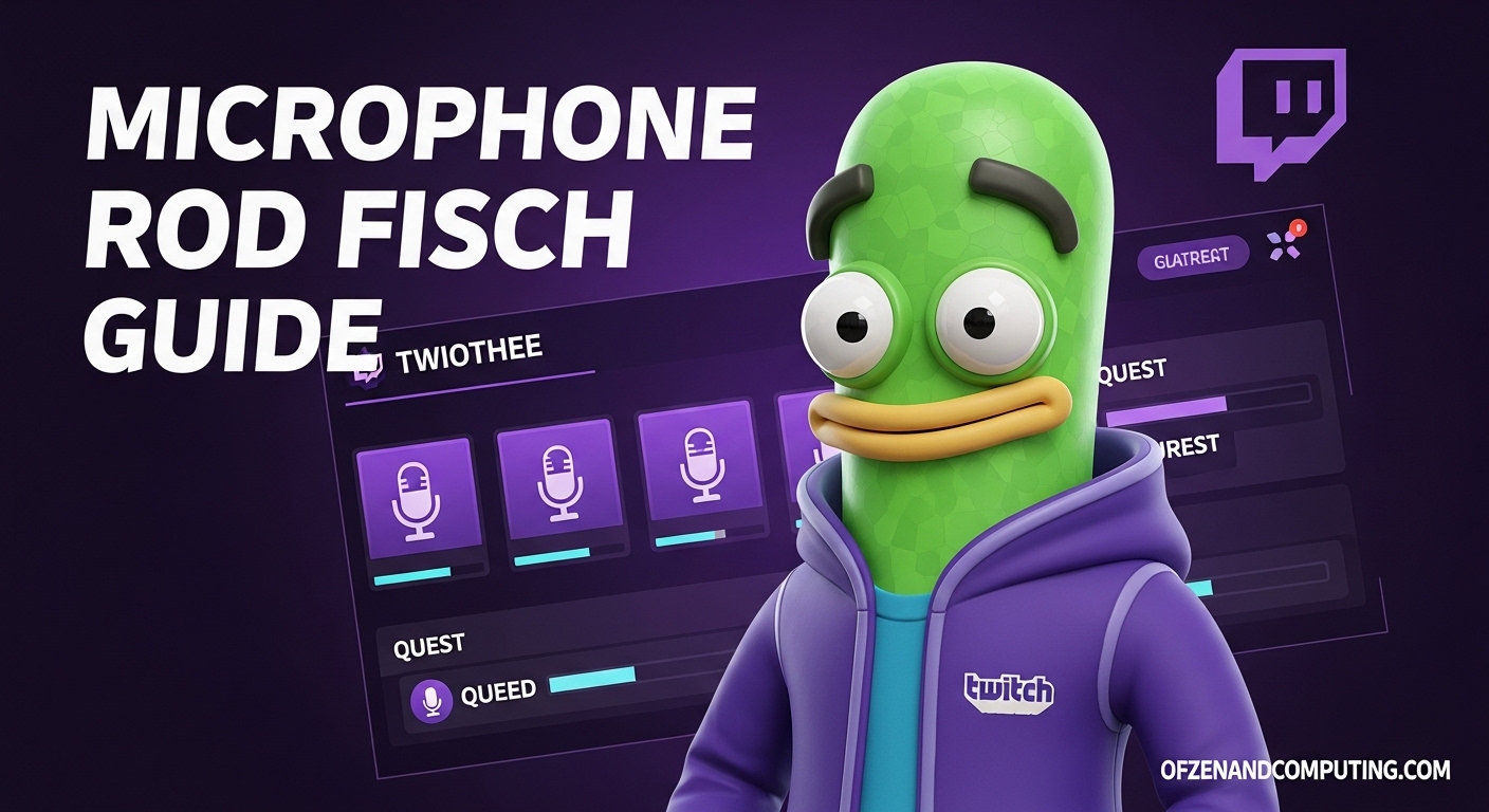 Microphone Rod Fisch Guide