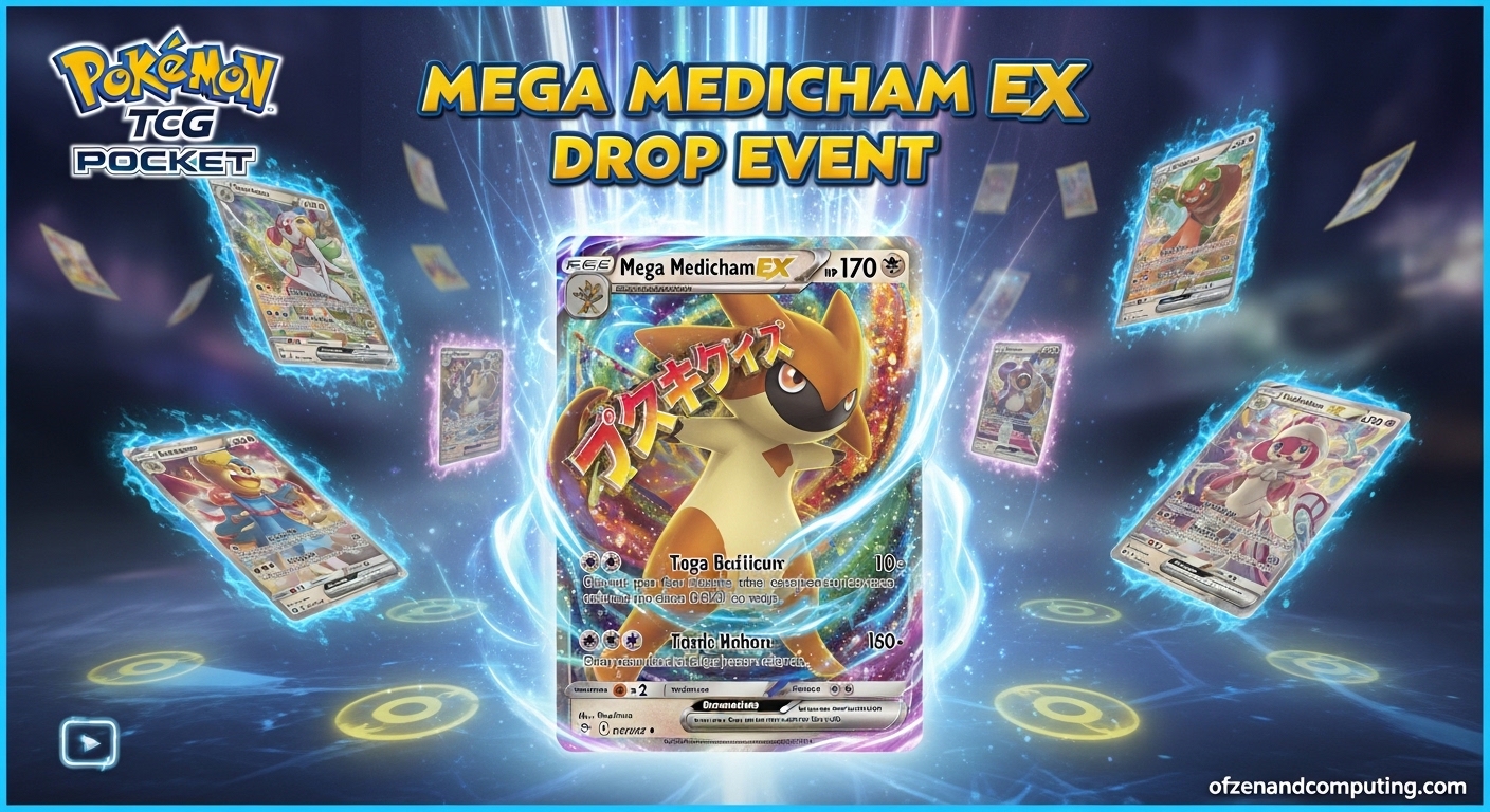 Pokemon TCG Pocket Mega Medicham EX Event Guide