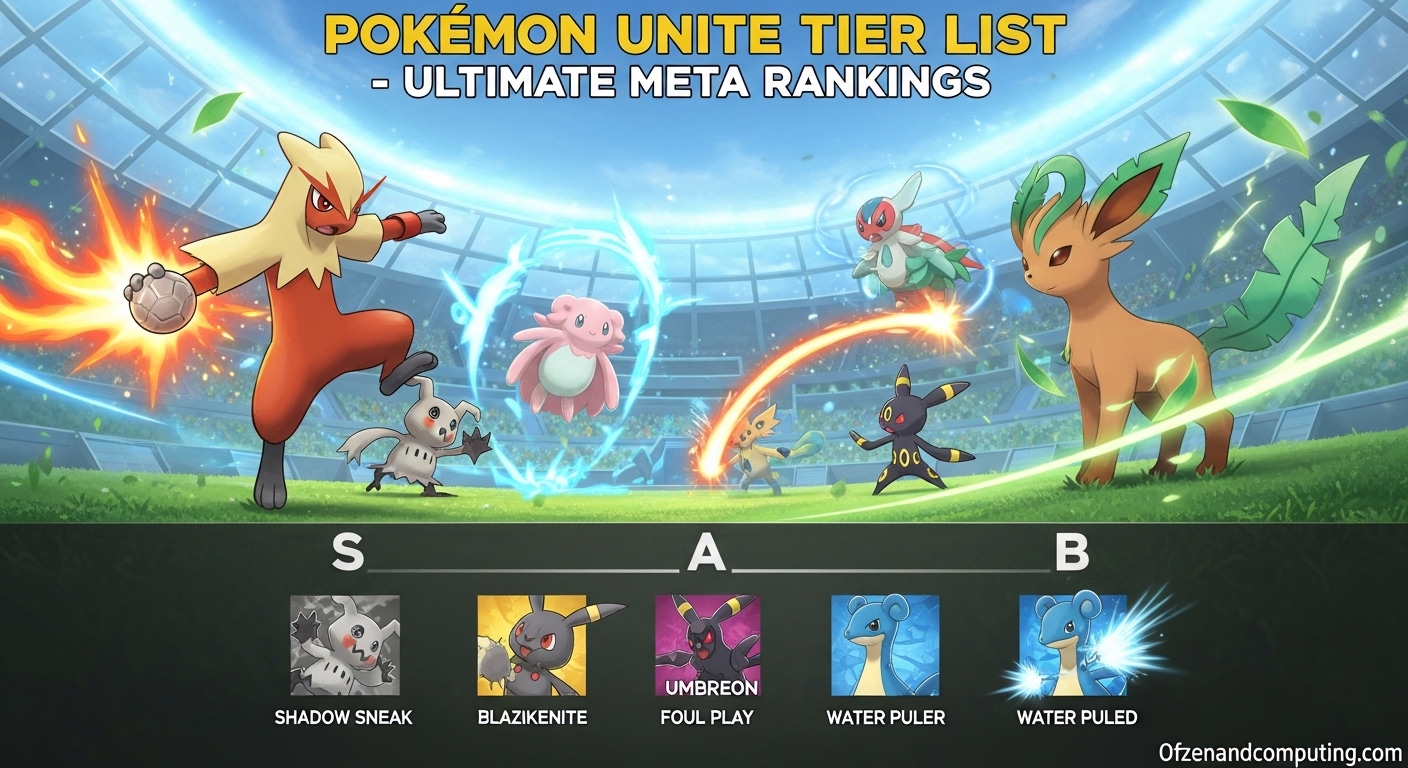 Pokemon UNITE Tier List