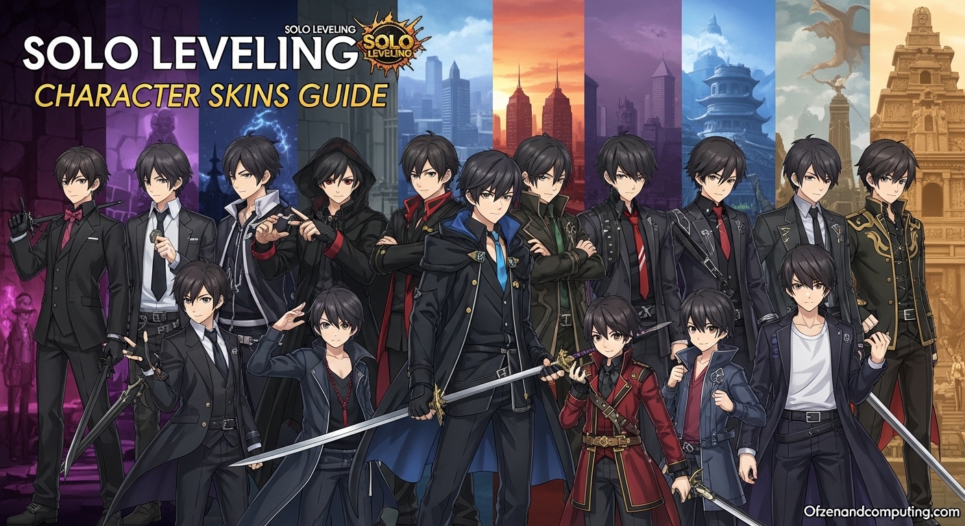 Solo Leveling Character Skins Guide